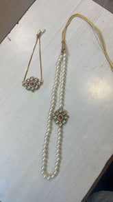 Wholesale Lot Kundan Mala With Bracelet, Bridesmaids Gifts, Mehendi Gift, Return Gifts, Welcome Mala With Bracelet, Wedding Gift,Party Favor